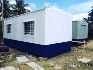 20 porta cabins