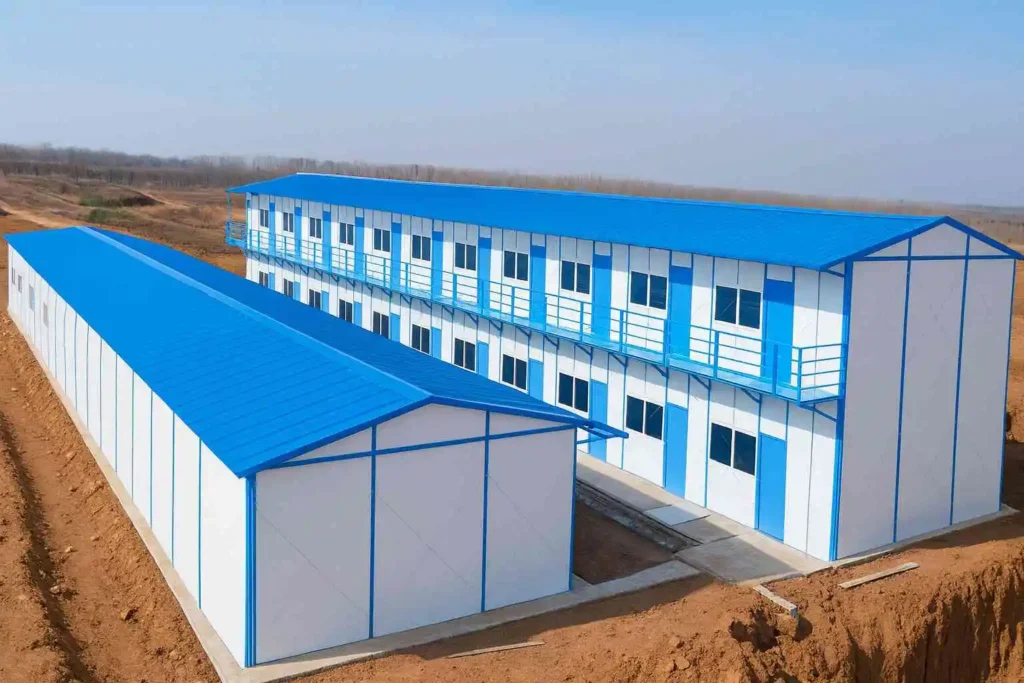 Energy-efficient prefab hutments