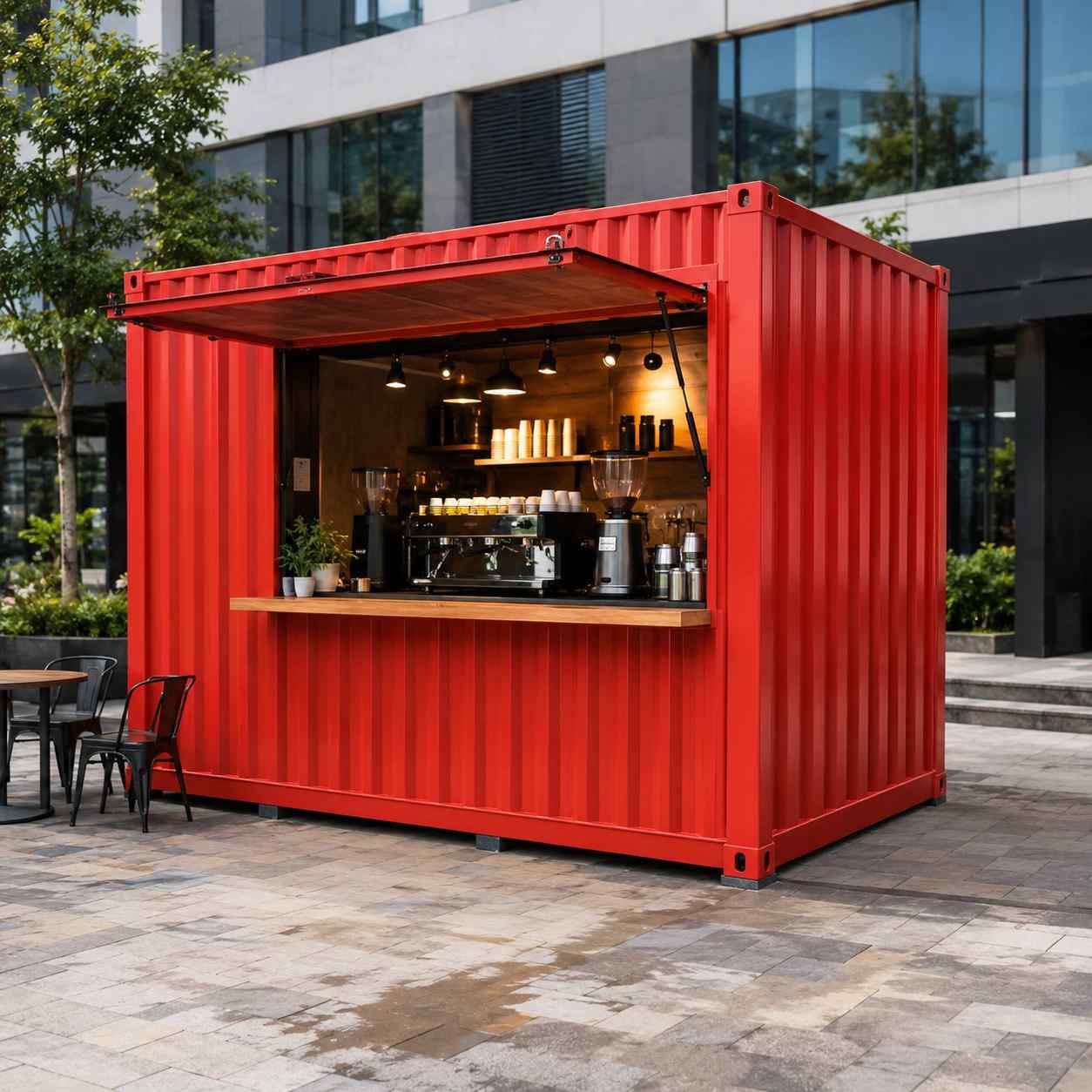 Container Coffee Shop 5