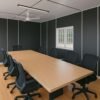Container Portable Cabin interior with meeting setup