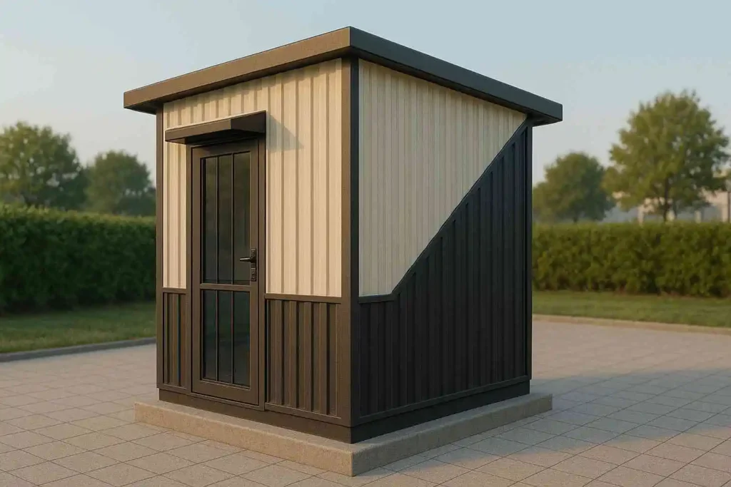 modern designer guard cabin