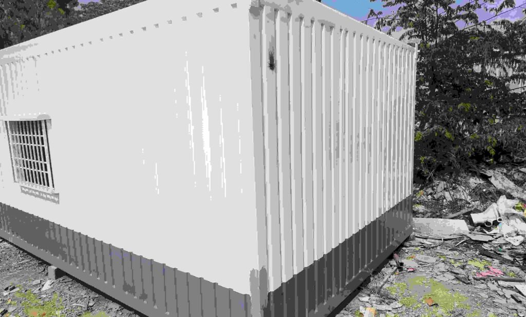 Exterior of porta cabin