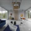 Container home modern interior