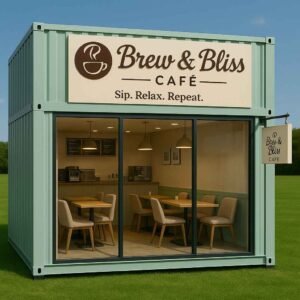 Mobile Container Cafe in Hebbal Bangalore