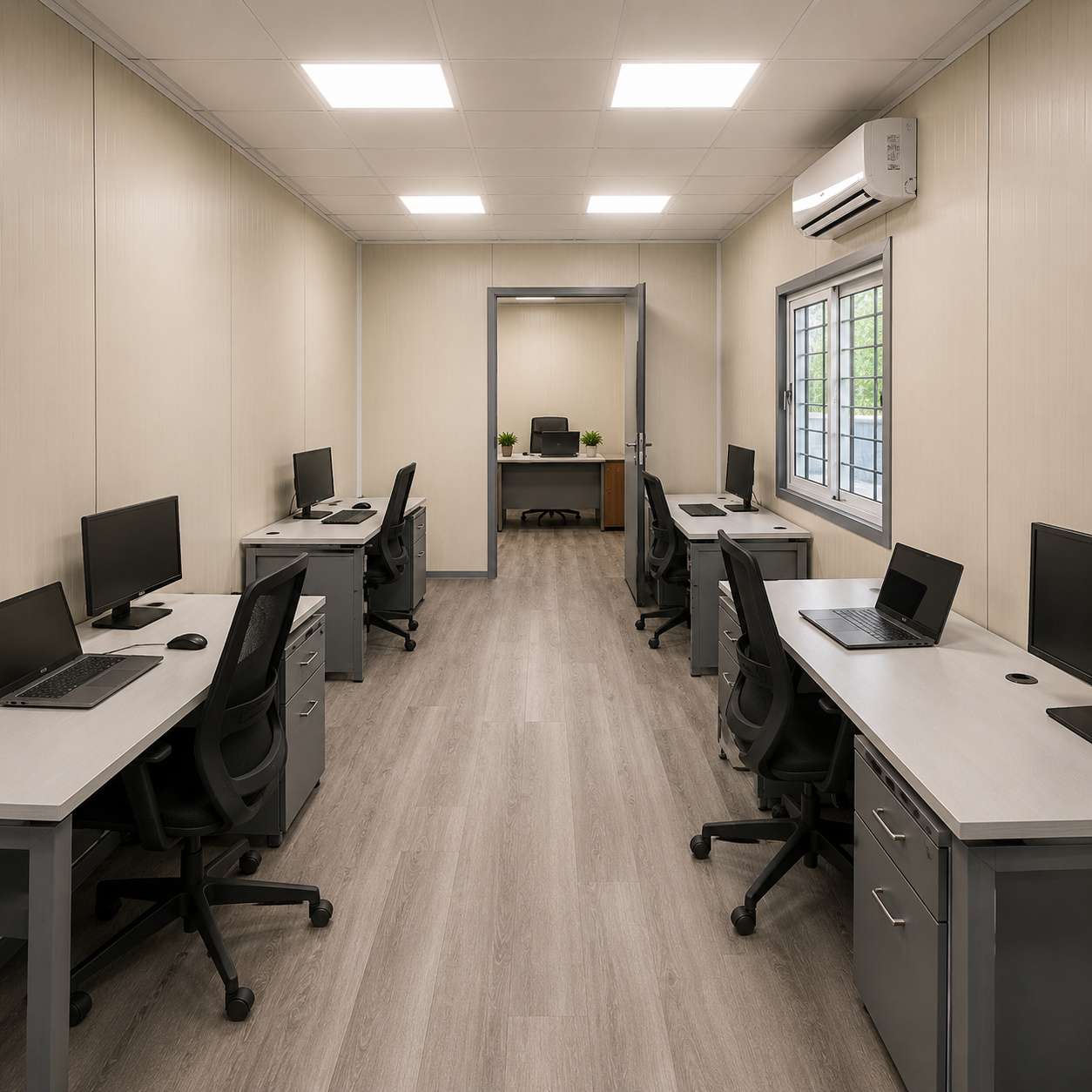 Readymade Office Cabin 4