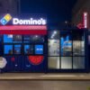 Domino’s Shipping Container Cafe Gurgaon NCR Night View