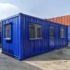 site-office-container-blue