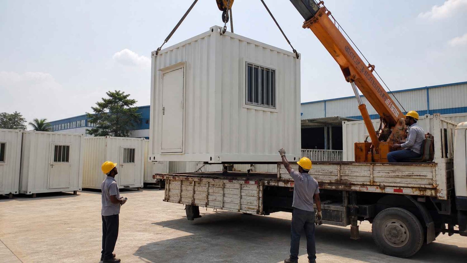 Small porta cabin dispatch from factory for fast delivery