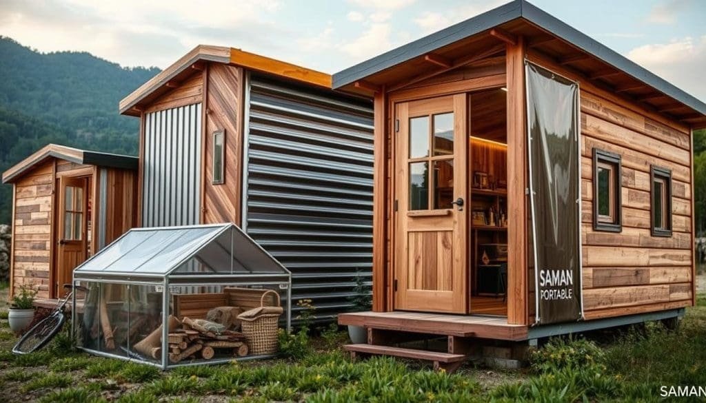 Best Materials for Portable Cabins