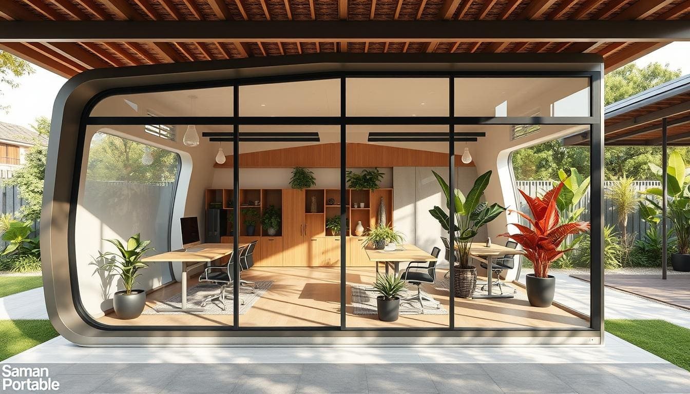 Fabricated Office Cabin