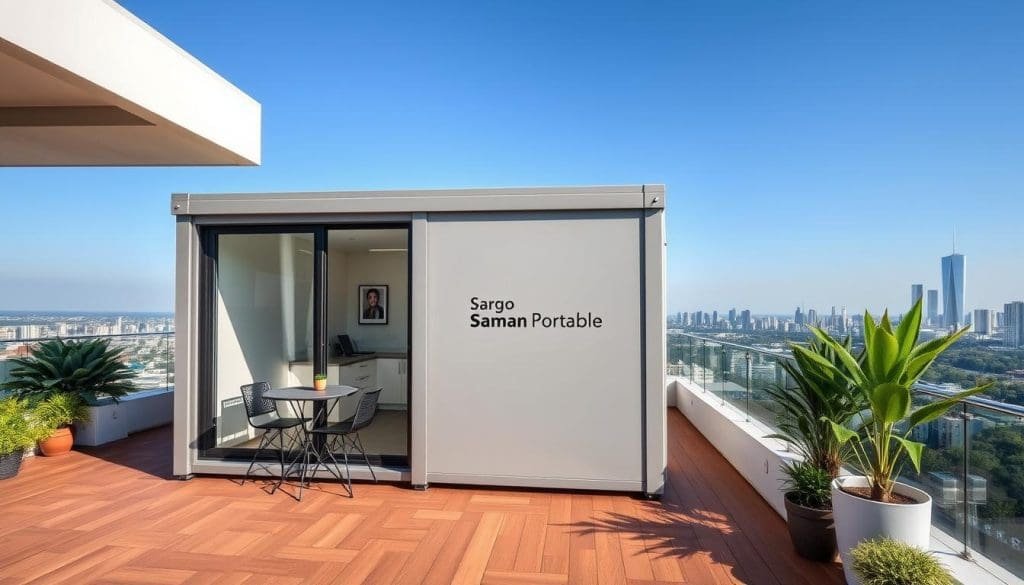 Porta Cabin on Terrace Cost
