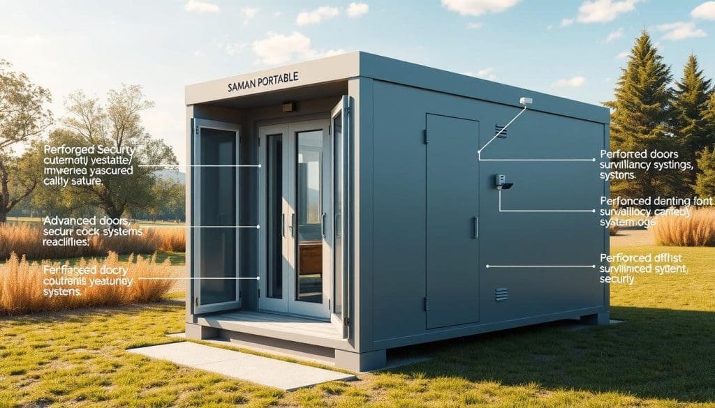 Portable Cabin Security