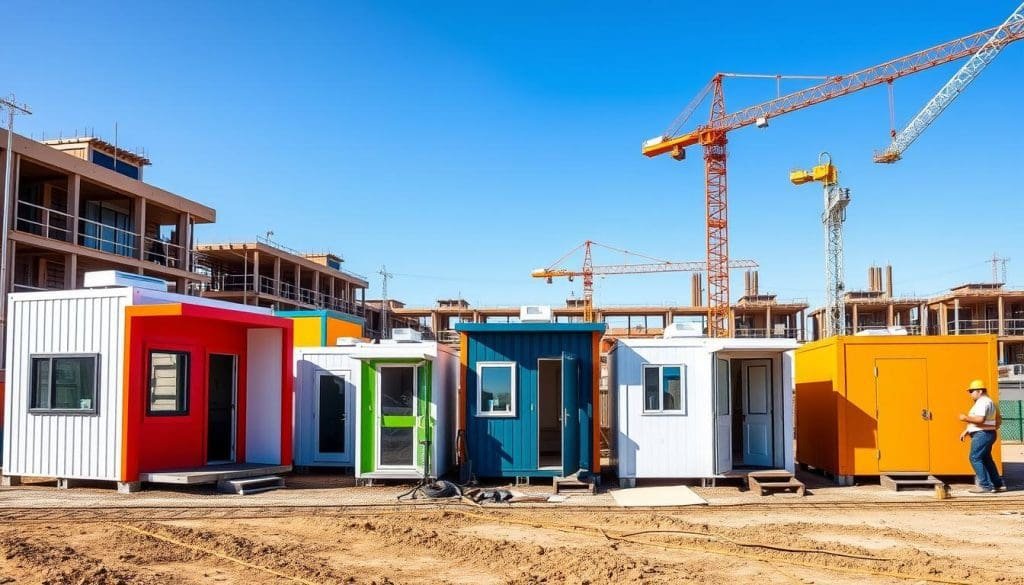 Portable site cabins