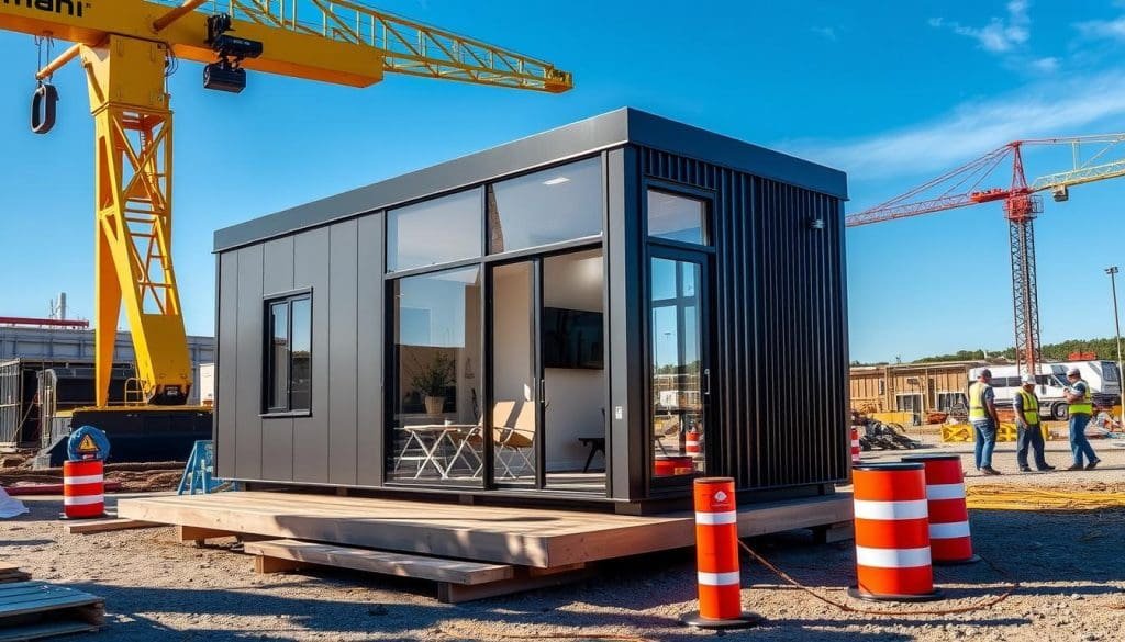 Prefab field offices