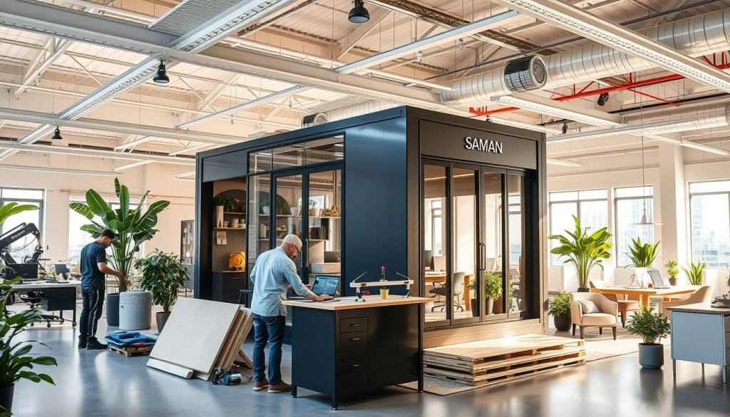 office cabin installation office cabin installation