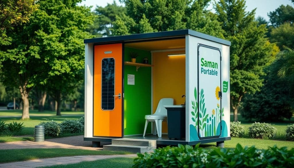 portable toilet cabin