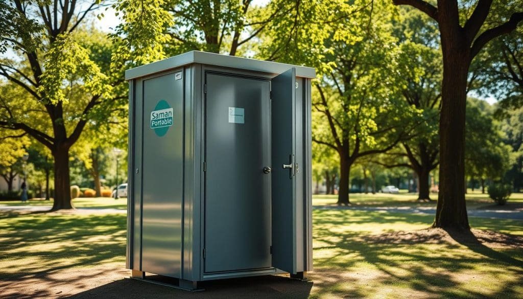 portable toilet operation