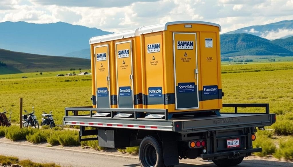 portable toilet transportation portable toilet transportation