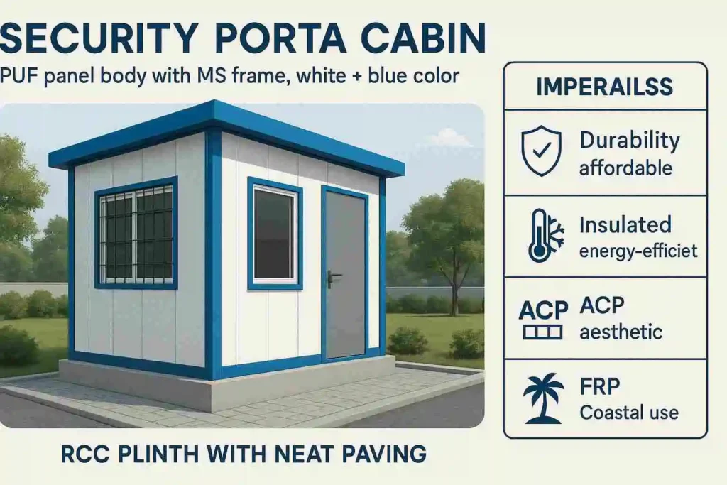 Security Porta Cabin