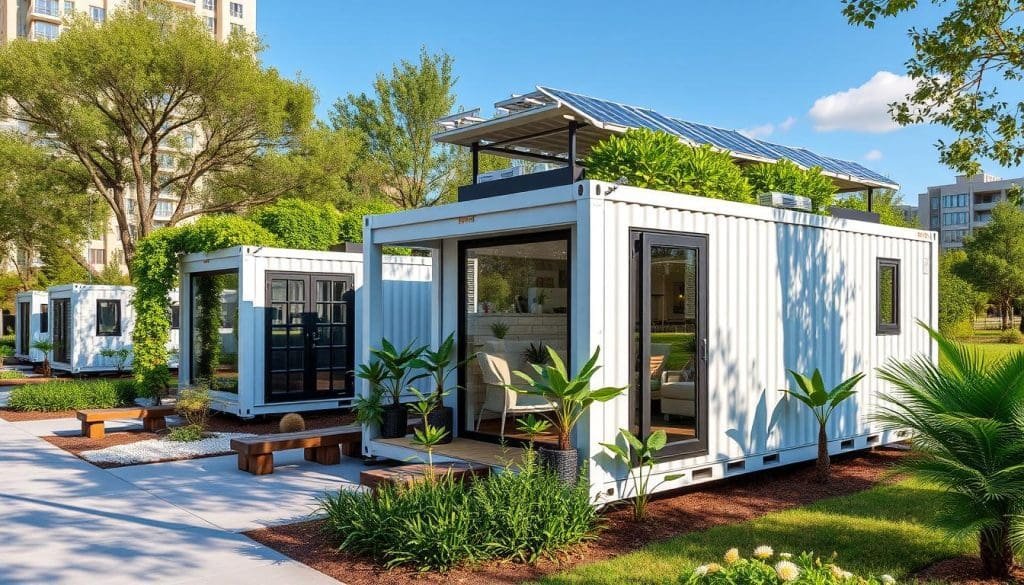 Energy-efficient container offices