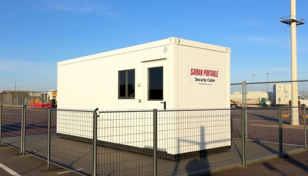 FRP Security Cabin