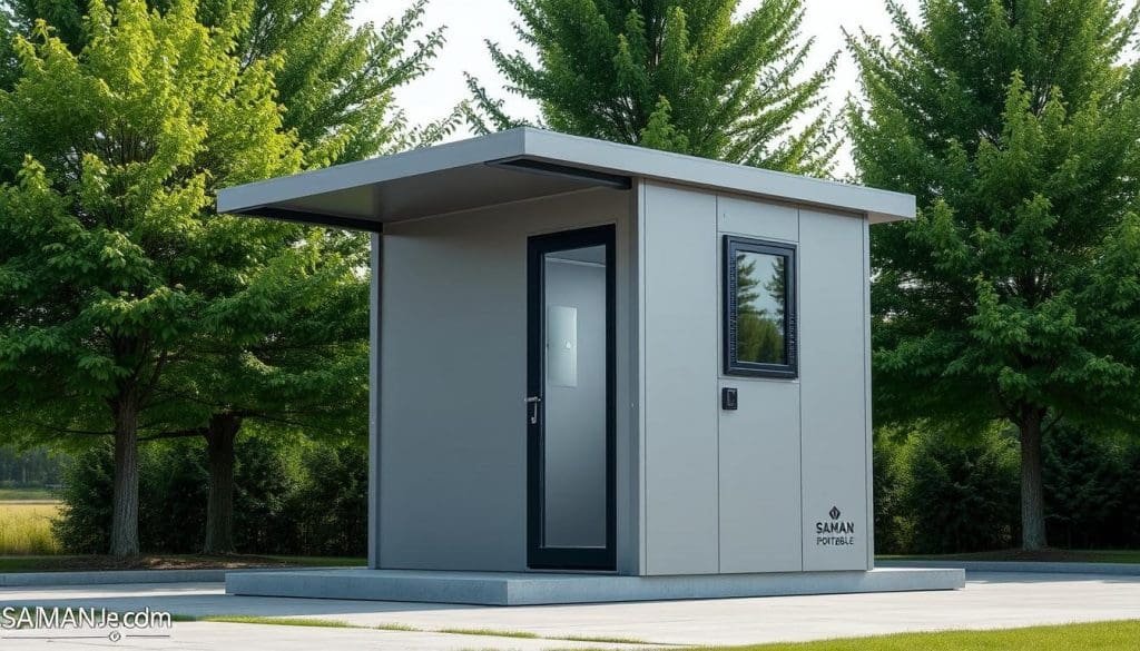 FRP security cabin