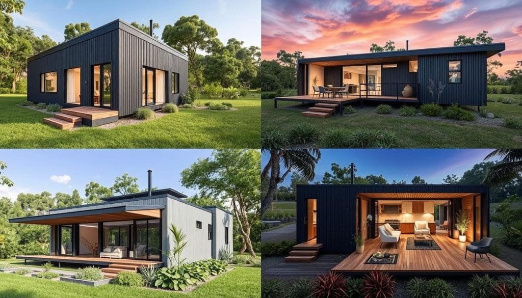 Modern prefab houses
