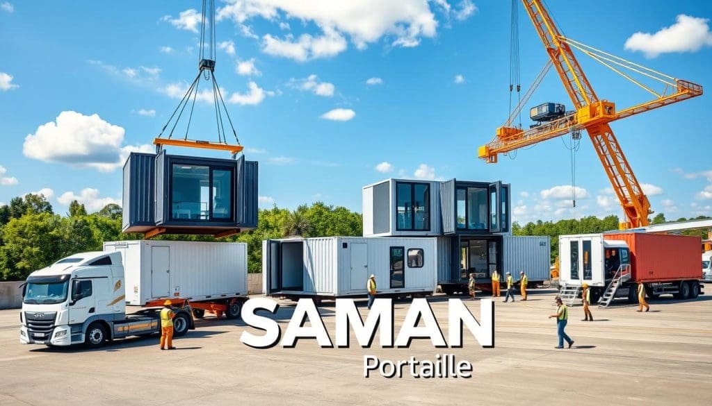 Modular Construction Logistics