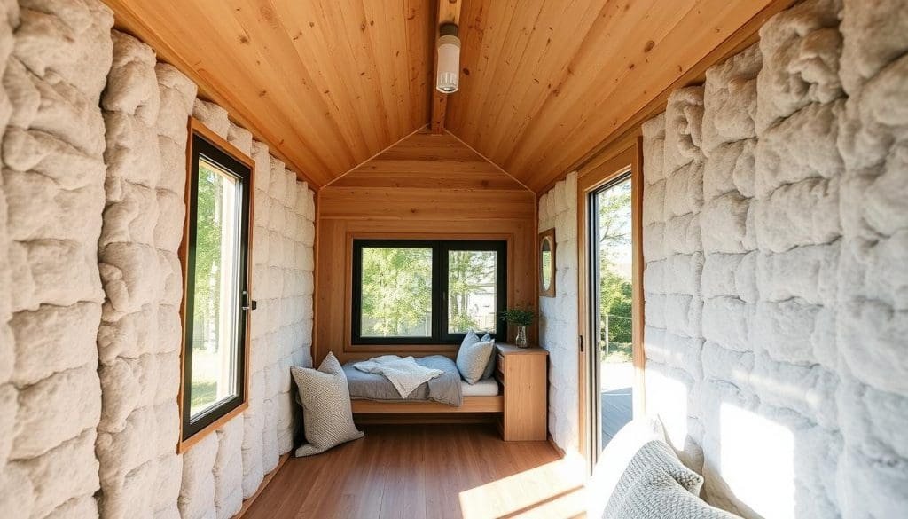 Porta cabin insulation