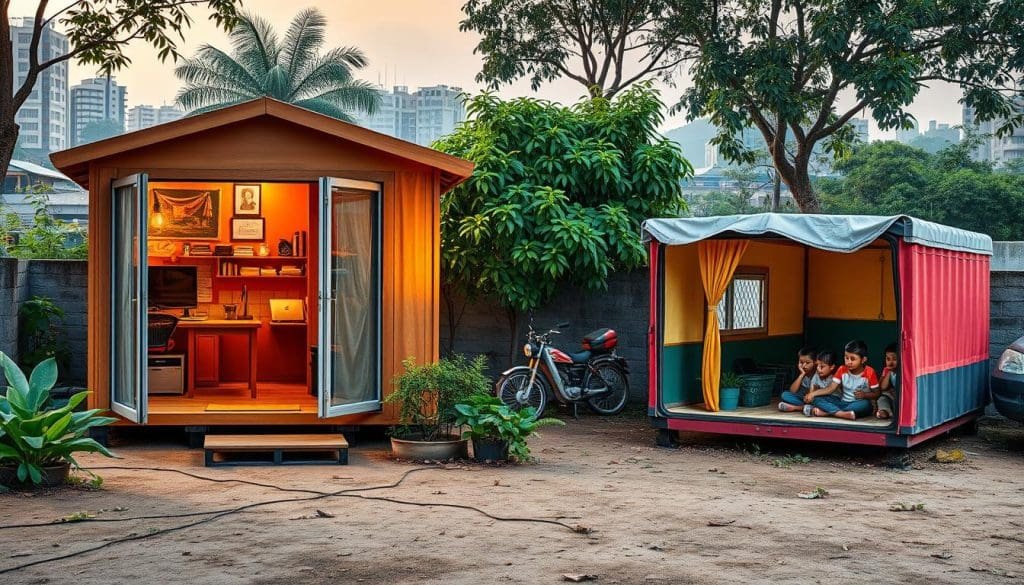 Portable Cabin Usage