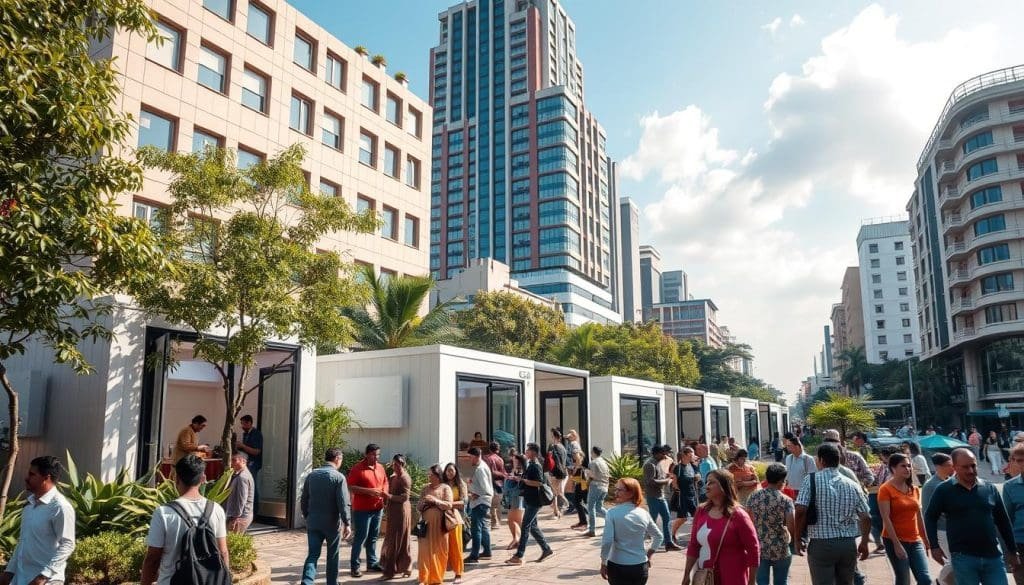 Portable cabins in Bangalore Portable cabins in Bangalore