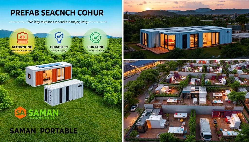 Prefab container homes in India Prefab container homes in India