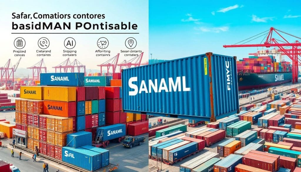 Shipping containers in India Shipping containers in India