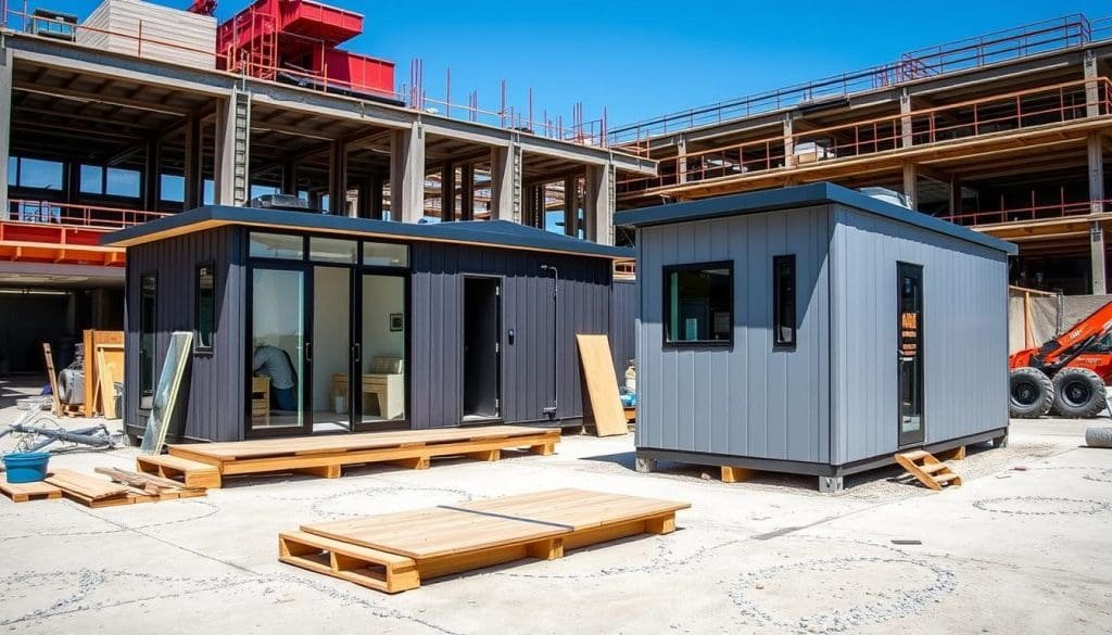 construction site cabins