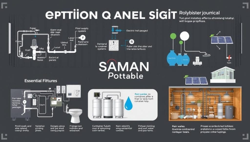 container home utilities