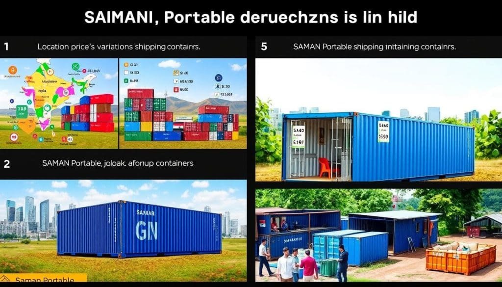 container prices in India