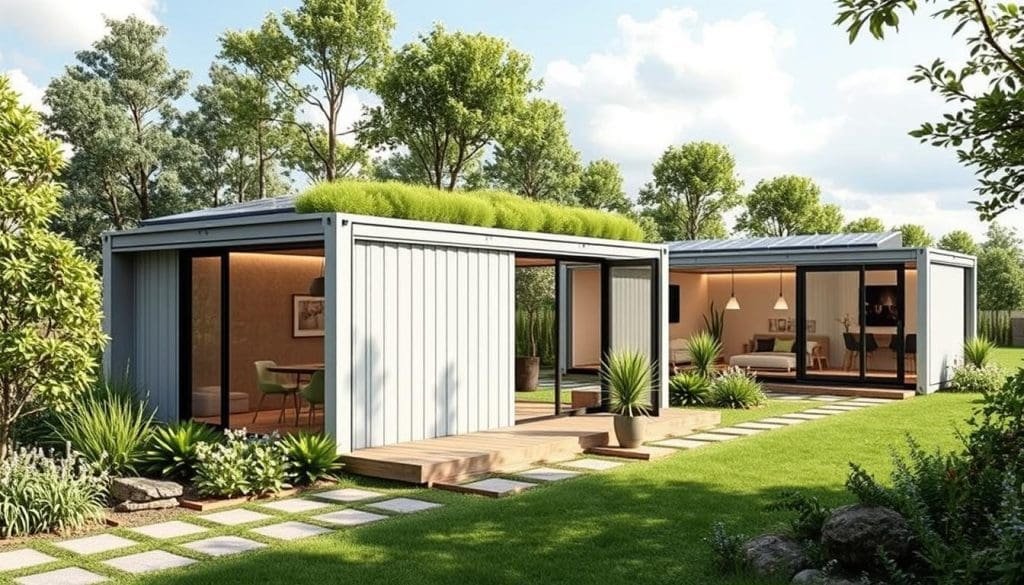 contemporary container houses
