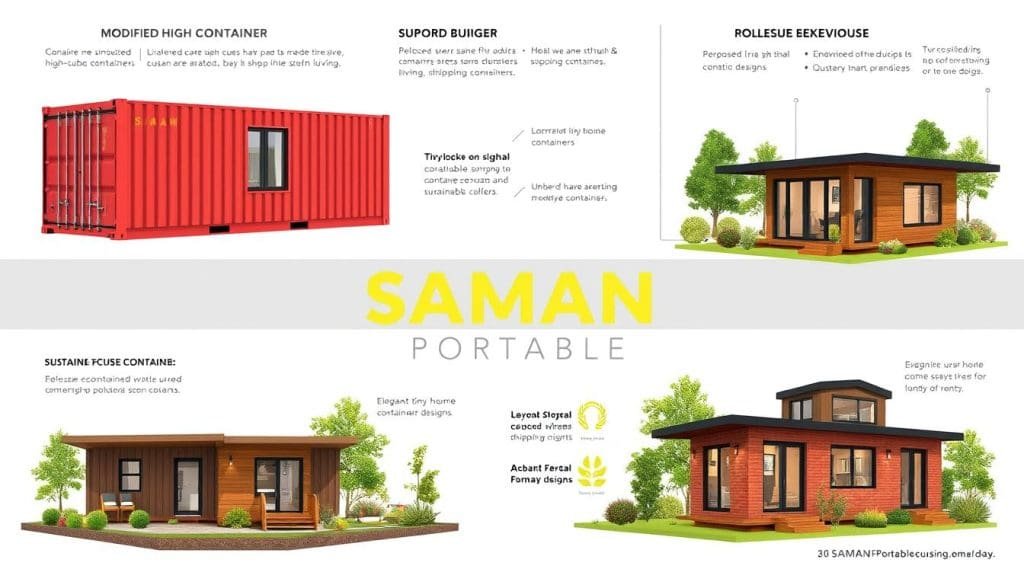 different types of containers