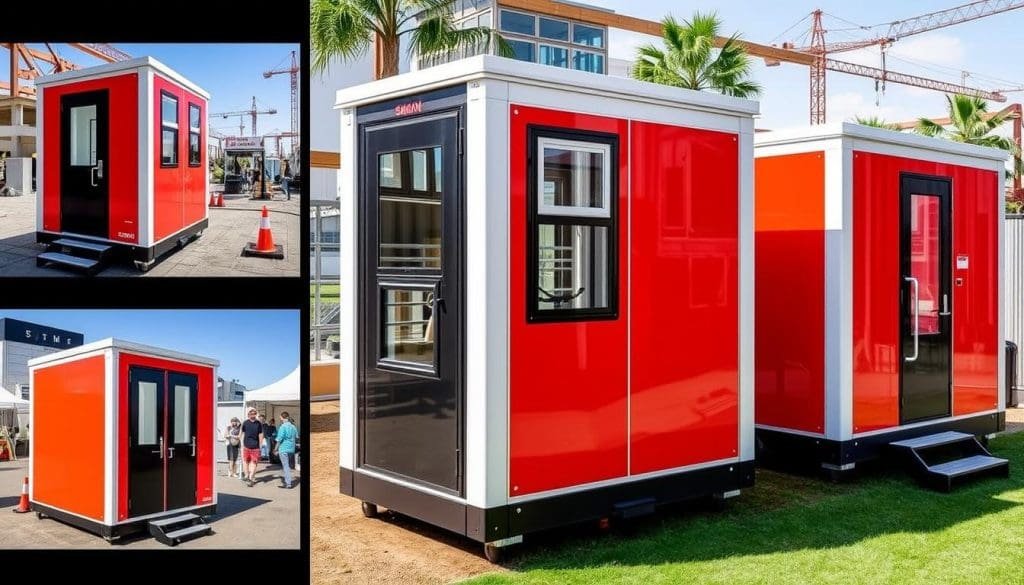 movable guard cabins