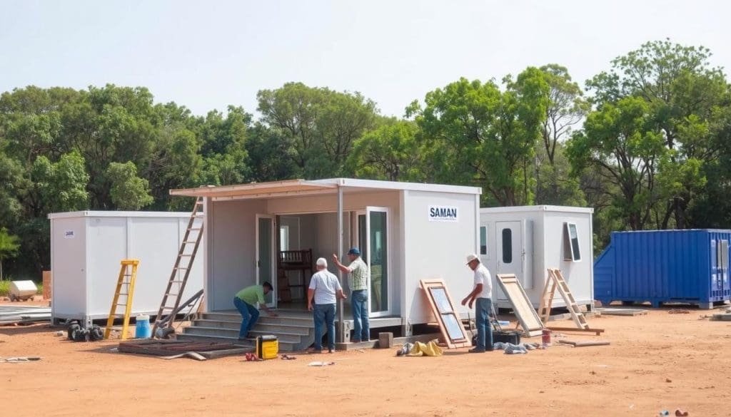 porta cabin installation porta cabin installation