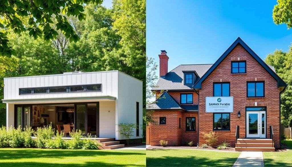 prefab vs traditional construction
