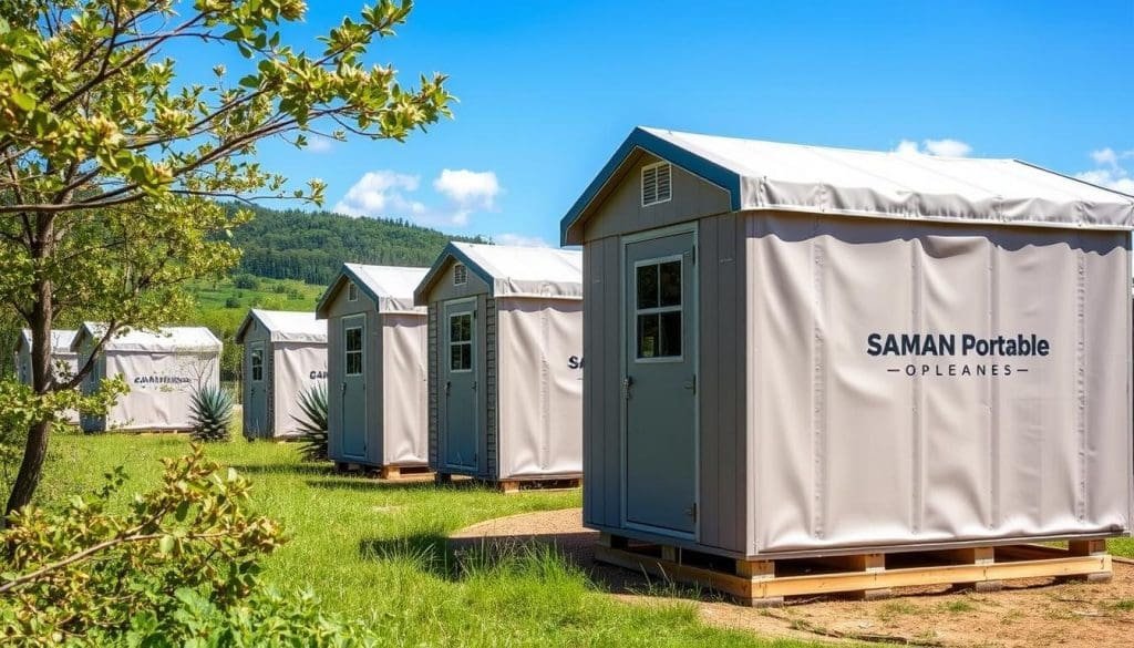 secure portable cabins