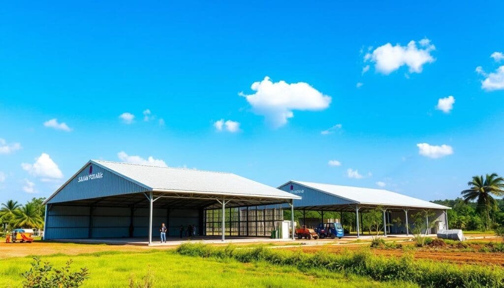 Industrial PEB Sheds in India