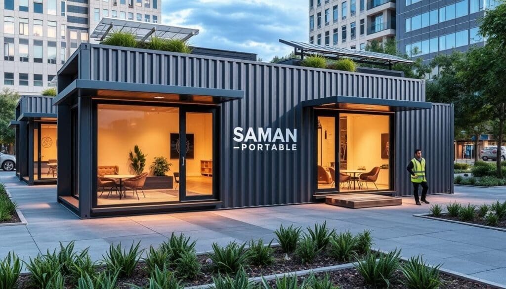 Innovative Container Offices Structural Design