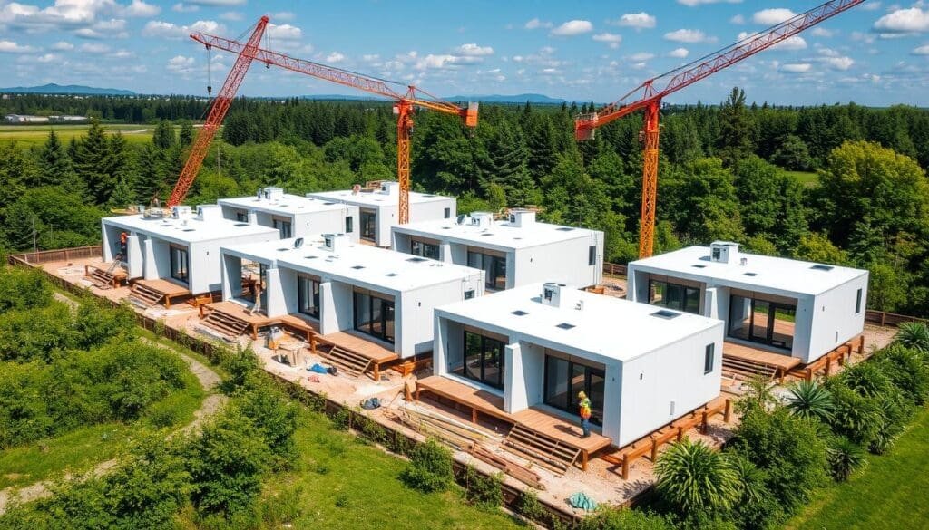 Modern Prefab Homes Construction