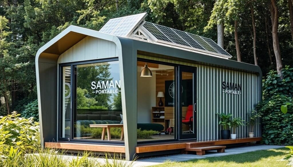 Modern portable office cabins sustainability