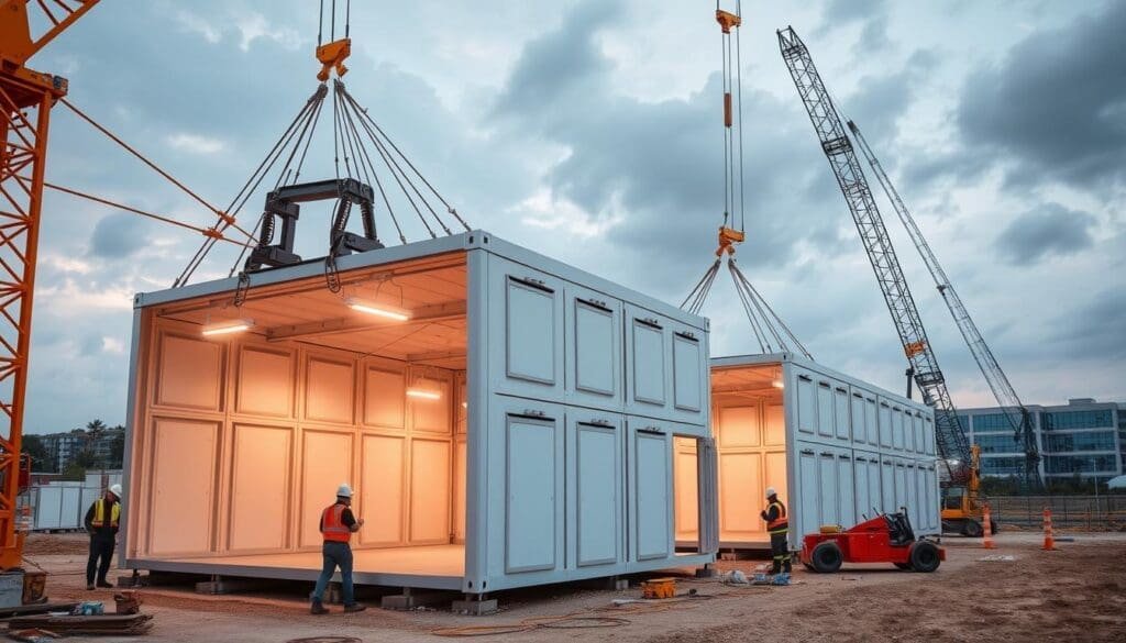 Modular Shelters Construction Speed