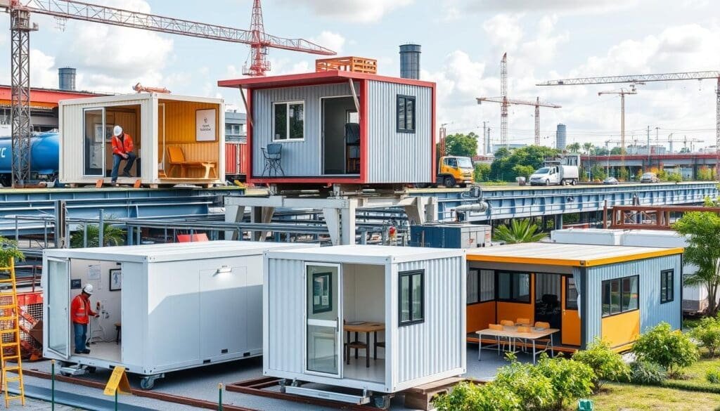 Porta Cabin Industrial Applications