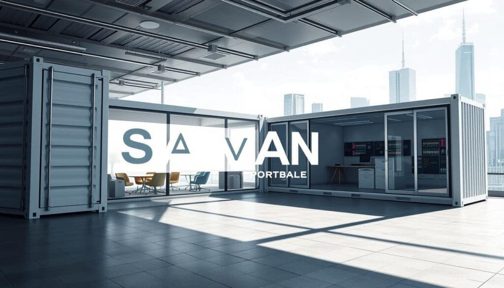 Commercial Container Offices with Smart Technology