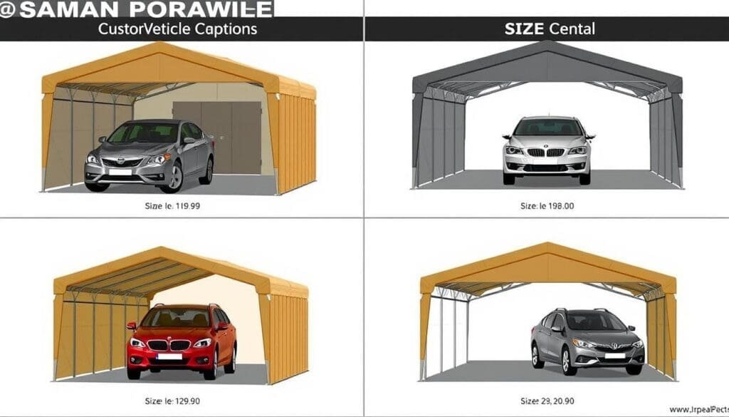 Portable Carport Size Options